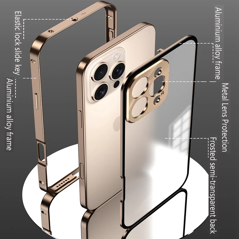 Metal Spring Matte Lens Protection Back Cover For iPhone 15 16 Pro Max 15 Plus Phone Case Shell Magnetic Shockproof Bumper Funda
Metal Spring Matte Lens Protection Back Cover For iPhone 15 16 Pro Max 15 Plus Phone Case Shell Magnetic Shockproof Bumper Funda