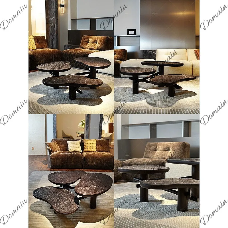Vintage Style Solid Wood Coffee Table Set Modern Simple Living Room Small Apartment Designer Tea Table
Vintage Style Solid Wood Coffee Table Set Modern Simple Living Room Small Apartment Designer Tea Table