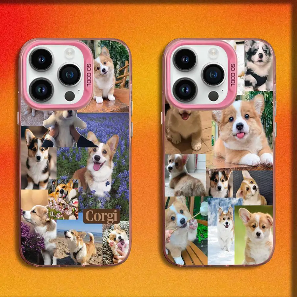 Collage Dog Puppy Corgi Phone Case For iPhone 16,15,14,13,12,11,Mini,Pro,E,MAX Pink Candy Matte Shockproof Cover
Collage Dog Puppy Corgi Phone Case For iPhone 16,15,14,13,12,11,Mini,Pro,E,MAX Pink Candy Matte Shockproof Cover