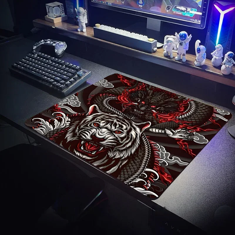 Dragon & Tiger large office thickening mouse pad Creative notebook pad Creative game esports waterproof keyboard pad desk mat
Dragon & Tiger large office thickening mouse pad Creative notebook pad Creative game esports waterproof keyboard pad desk mat