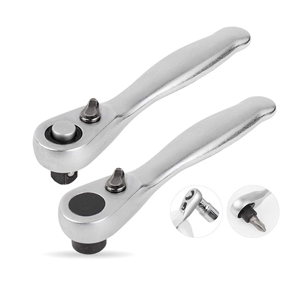 Portable 1/4 Inch Ratchet Wrench Steel Inner Hex Wrench Spanner Micro Wrench Adjustable Hand Tools For Vehicle Bicycle Bike
Portable 1/4 Inch Ratchet Wrench Steel Inner Hex Wrench Spanner Micro Wrench Adjustable Hand Tools For Vehicle Bicycle Bike