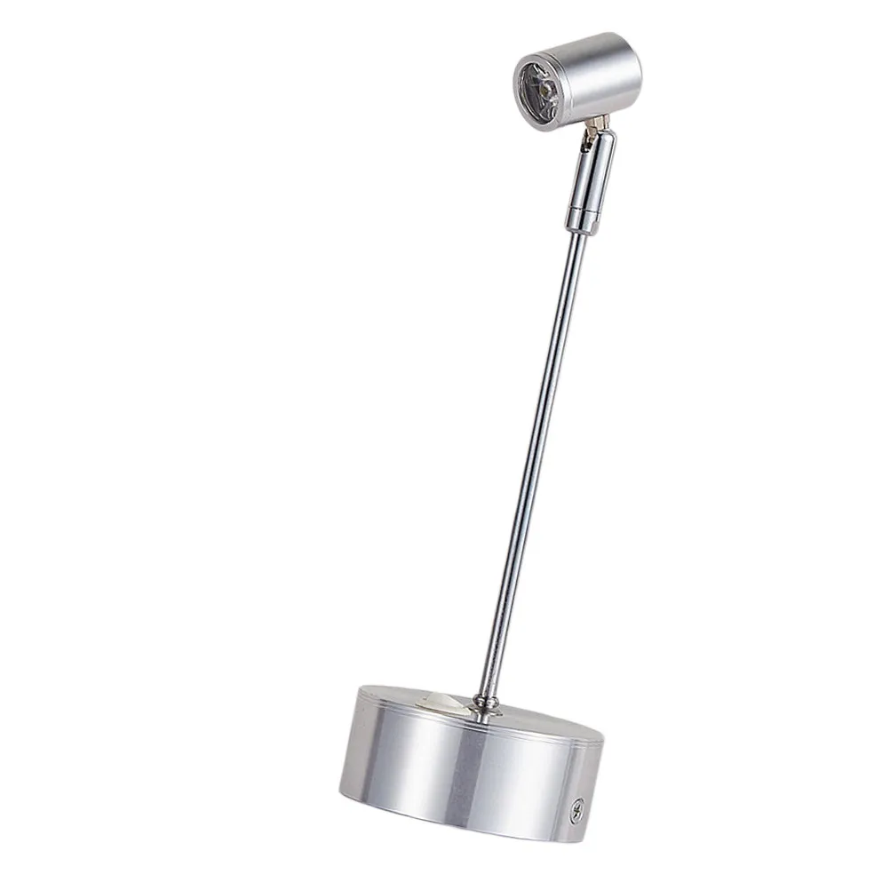 3W LED Spotlight Jewelry Showcase Exhibition Cabinet Desk Lamp Fashion Stylish LED Display Light High Brightness Lamp
3W LED Spotlight Jewelry Showcase Exhibition Cabinet Desk Lamp Fashion Stylish LED Display Light High Brightness Lamp