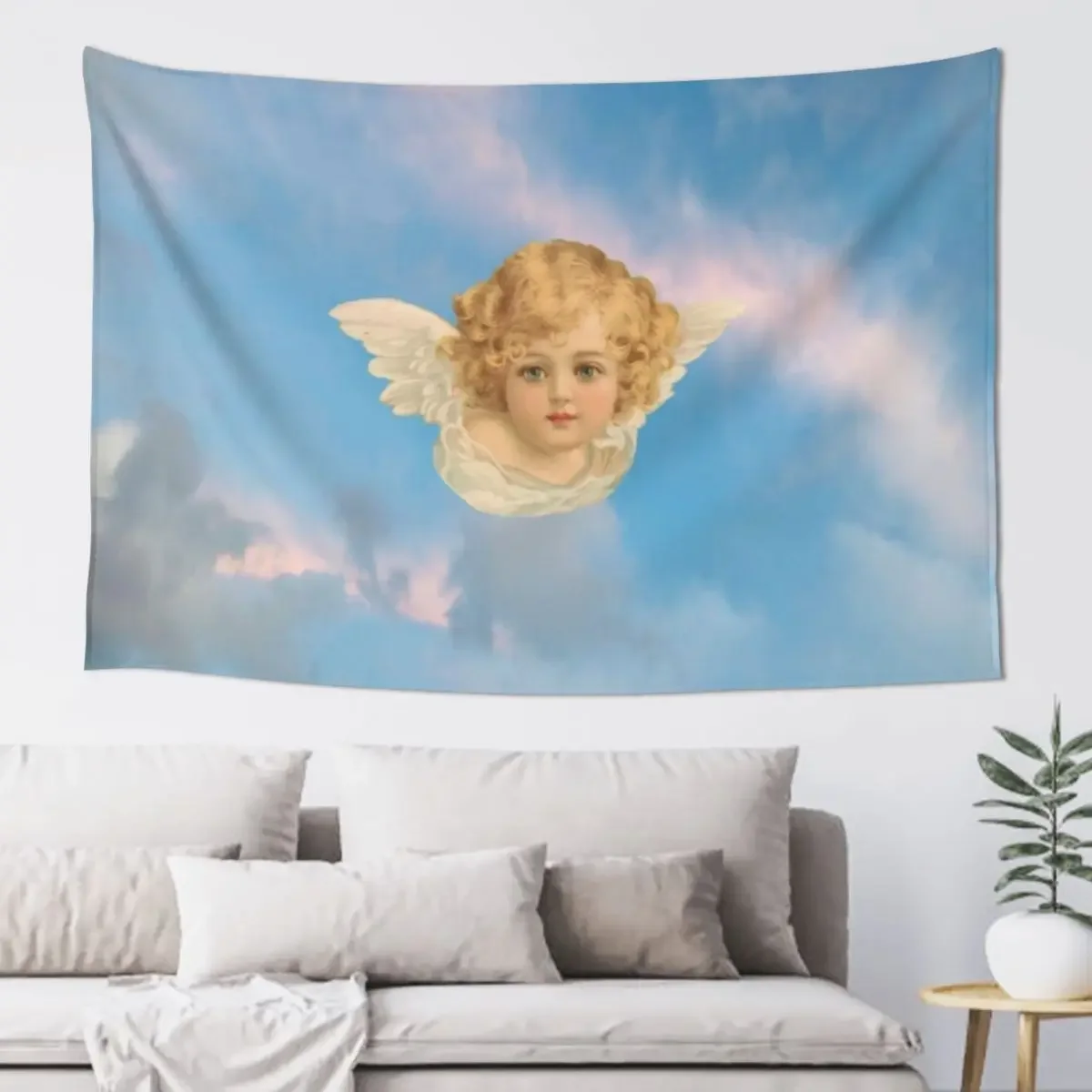 Cotton Candy Cherub Tapestry Wall Hangings Decoration Room Ornaments Home Decorating Tapestry
Cotton Candy Cherub Tapestry Wall Hangings Decoration Room Ornaments Home Decorating Tapestry