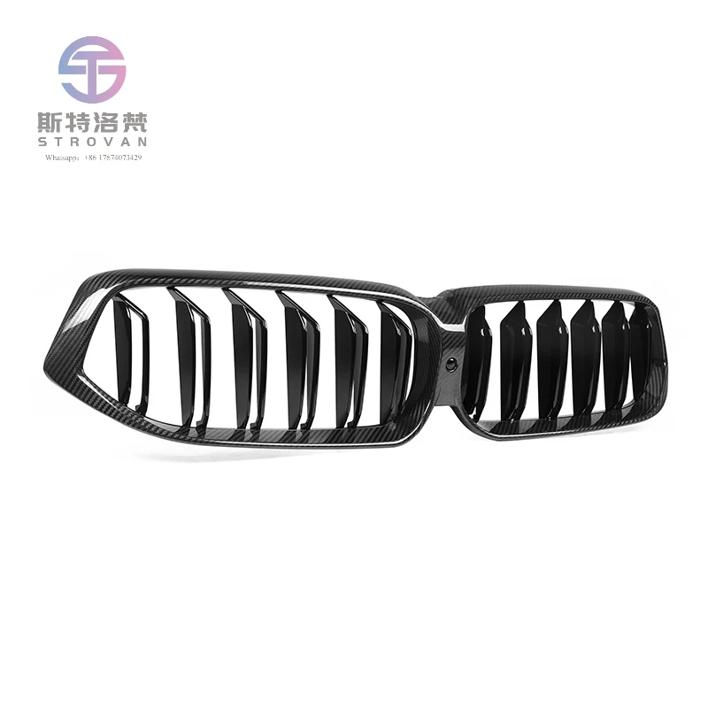 100% Dry Carbon Fiber M Style Front Grill for 6 Series G32 GT LCI Sedan 2021+ Front Bumper Kidney Center Grille
100% Dry Carbon Fiber M Style Front Grill for 6 Series G32 GT LCI Sedan 2021+ Front Bumper Kidney Center Grille