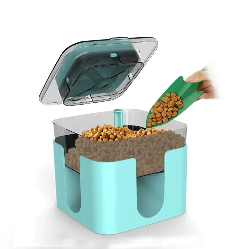 Wholesale quality of the best environmental protection automatic pet feeder pet interactive dry food storage feeder cat and dog
Wholesale quality of the best environmental protection automatic pet feeder pet interactive dry food storage feeder cat and dog