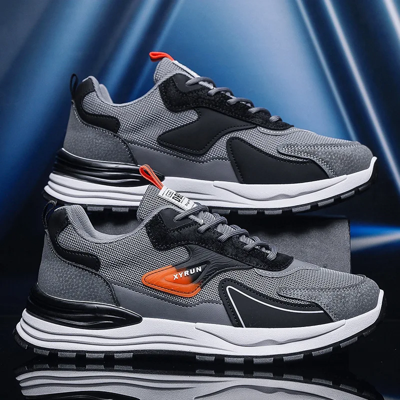 Men's Shoes Mesh Breathable Casual Shoe Outdoor Comfortable Sneakers for Men Lace Up Tennis Training Shoes Platform Running Shoe
Men's Shoes Mesh Breathable Casual Shoe Outdoor Comfortable Sneakers for Men Lace Up Tennis Training Shoes Platform Running Shoe