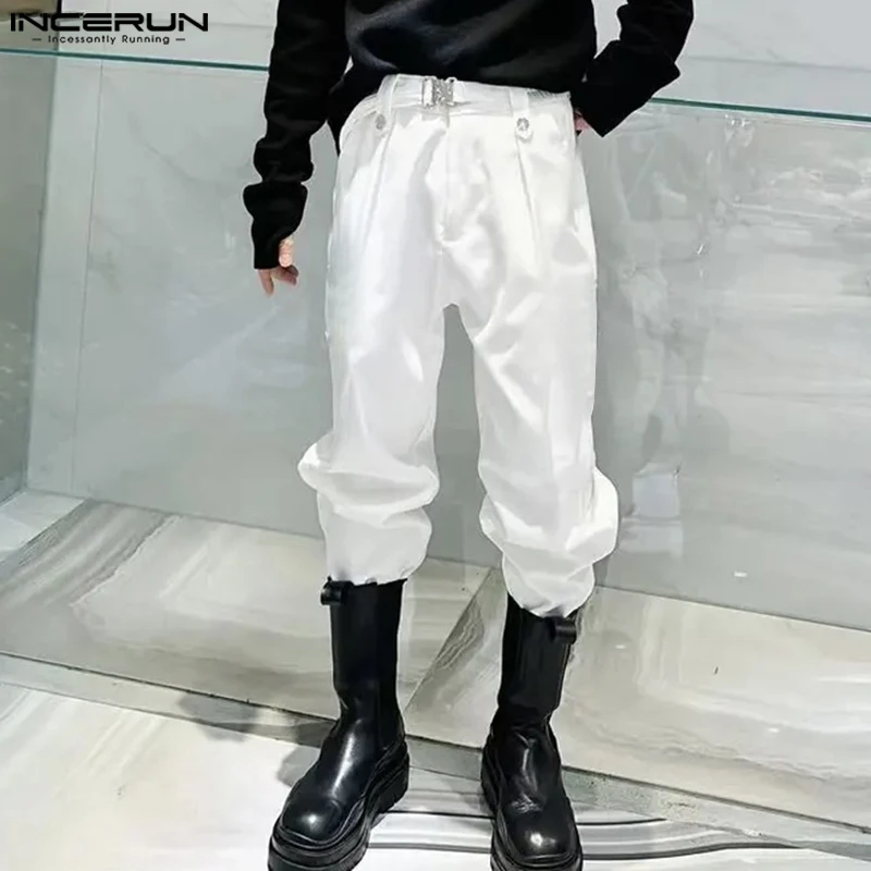 INCERUN 2024 Korean Style Pantalons New Men's Solid Comfortable Trousers Casual All-match Lace Up Clothes Cargo Long Pants S-5XL
INCERUN 2024 Korean Style Pantalons New Men's Solid Comfortable Trousers Casual All-match Lace Up Clothes Cargo Long Pants S-5XL