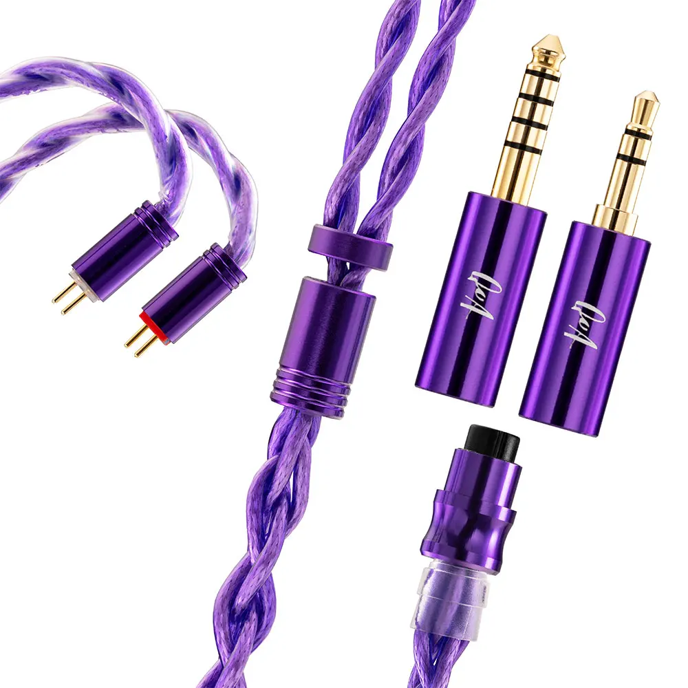 Kinera QoA Whisky IEM Upgrade Earphone Cable 5N OCC Alloy Copper Silver Plated Headphone Cable 3.5mm+4.5mm Plug Headset Cord
Kinera QoA Whisky IEM Upgrade Earphone Cable 5N OCC Alloy Copper Silver Plated Headphone Cable 3.5mm+4.5mm Plug Headset Cord