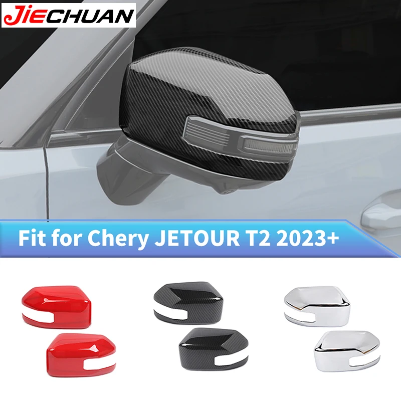 JIECHUAN ABS Car Exterior Rearview Mirror Protect Decoration Cover Fit For JETOUR Traveler T2 2023 Up,Car Styling Accessories
JIECHUAN ABS Car Exterior Rearview Mirror Protect Decoration Cover Fit For JETOUR Traveler T2 2023 Up,Car Styling Accessories
