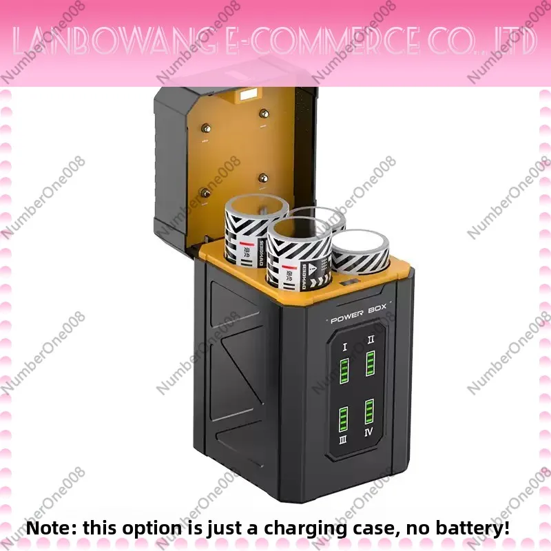 Intelligent 4-Slot Lithium Battery Charger | Independent Battery Level Display for 18650 21600 - Battery not included
Intelligent 4-Slot Lithium Battery Charger | Independent Battery Level Display for 18650 21600 - Battery not included