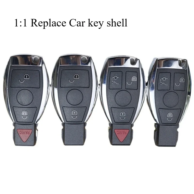 Корпус выкидного ключа (брелока) для Mercedes-Benz W203 W204 W205 W211 W221 W222 W210 W212 E63 W202 W207, классы A/C/E/S, 2/3/4 кнопки
Корпус выкидного ключа (брелока) для Mercedes-Benz W203 W204 W205 W211 W221 W222 W210 W212 E63 W202 W207, классы A/C/E/S, 2/3/4 кнопки