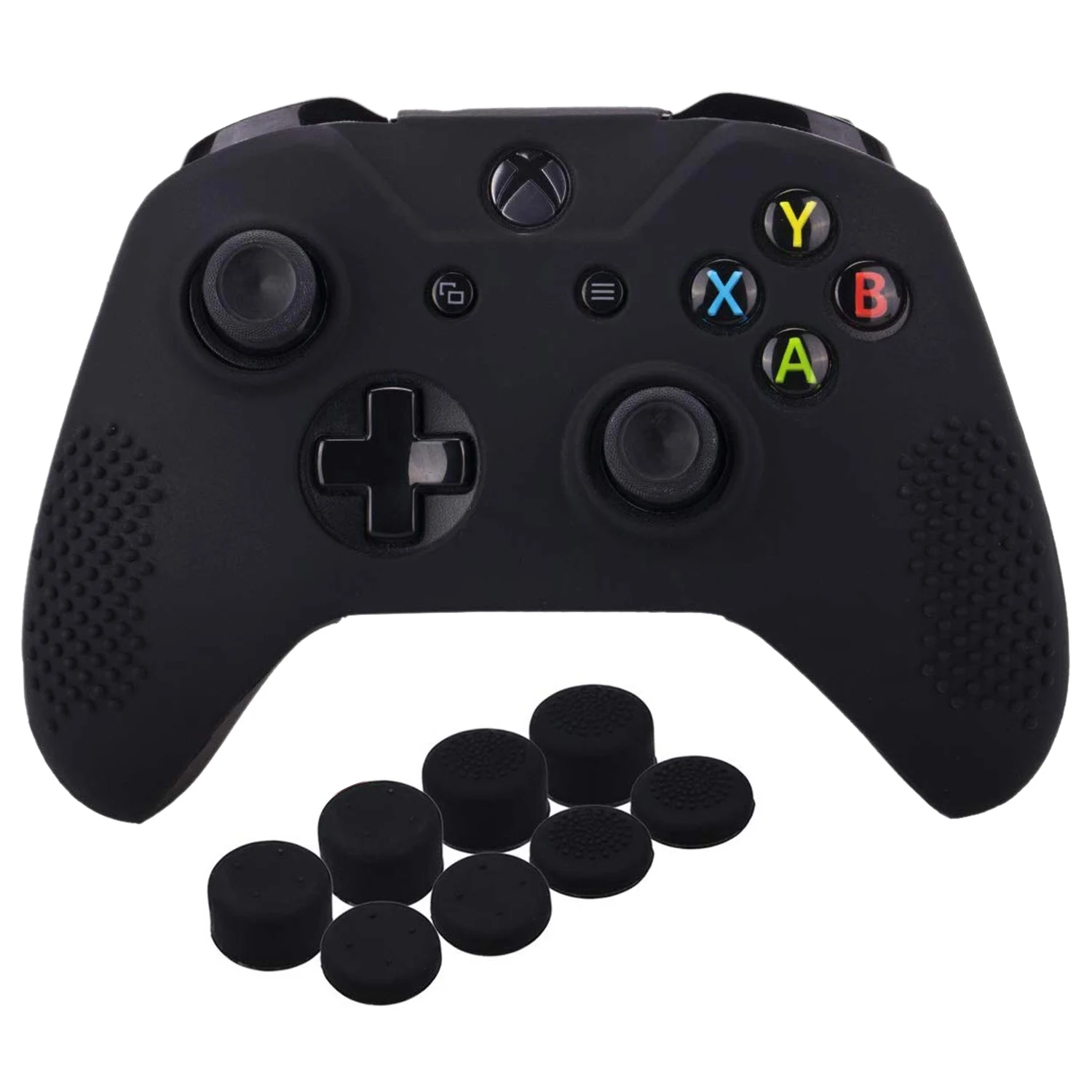 Силиконовый чехол N91R с шипами для контроллера Microsoft Xbox One X и Xbox One S x 1 с профессиональными ручками для большого пальца, 8 шт. (черный)
Силиконовый чехол N91R с шипами для контроллера Microsoft Xbox One X и Xbox One S x 1 с профессиональными ручками для большого пальца, 8 шт. (черный)