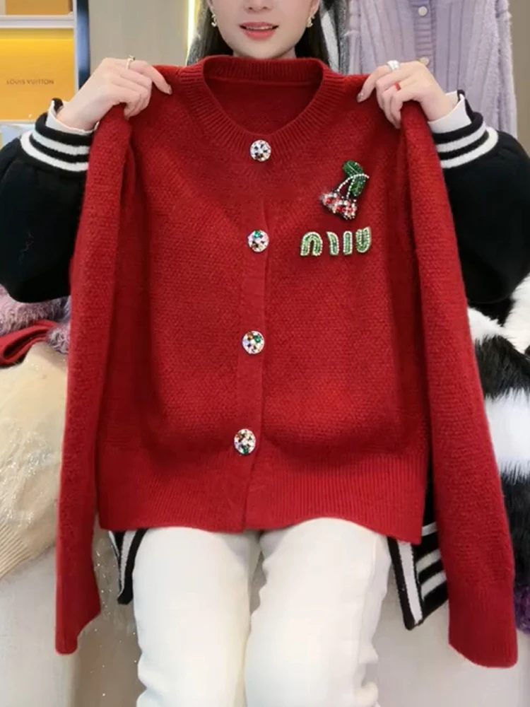 Cisas Motif Faionable Knitwear Casual Sle Large Size Autumn Winter High End Feel Premium Quali Camere Cardigan
Cisas Motif Faionable Knitwear Casual Sle Large Size Autumn Winter High End Feel Premium Quali Camere Cardigan