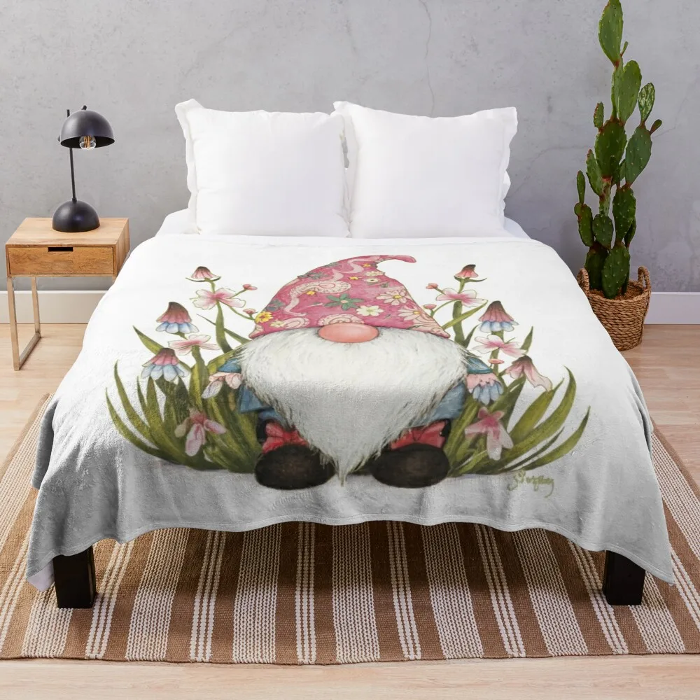 Beautiful gnome, gnome in a pink hat Throw Blanket valentine gift ideas Hairys Summer Beddings Blankets
Beautiful gnome, gnome in a pink hat Throw Blanket valentine gift ideas Hairys Summer Beddings Blankets