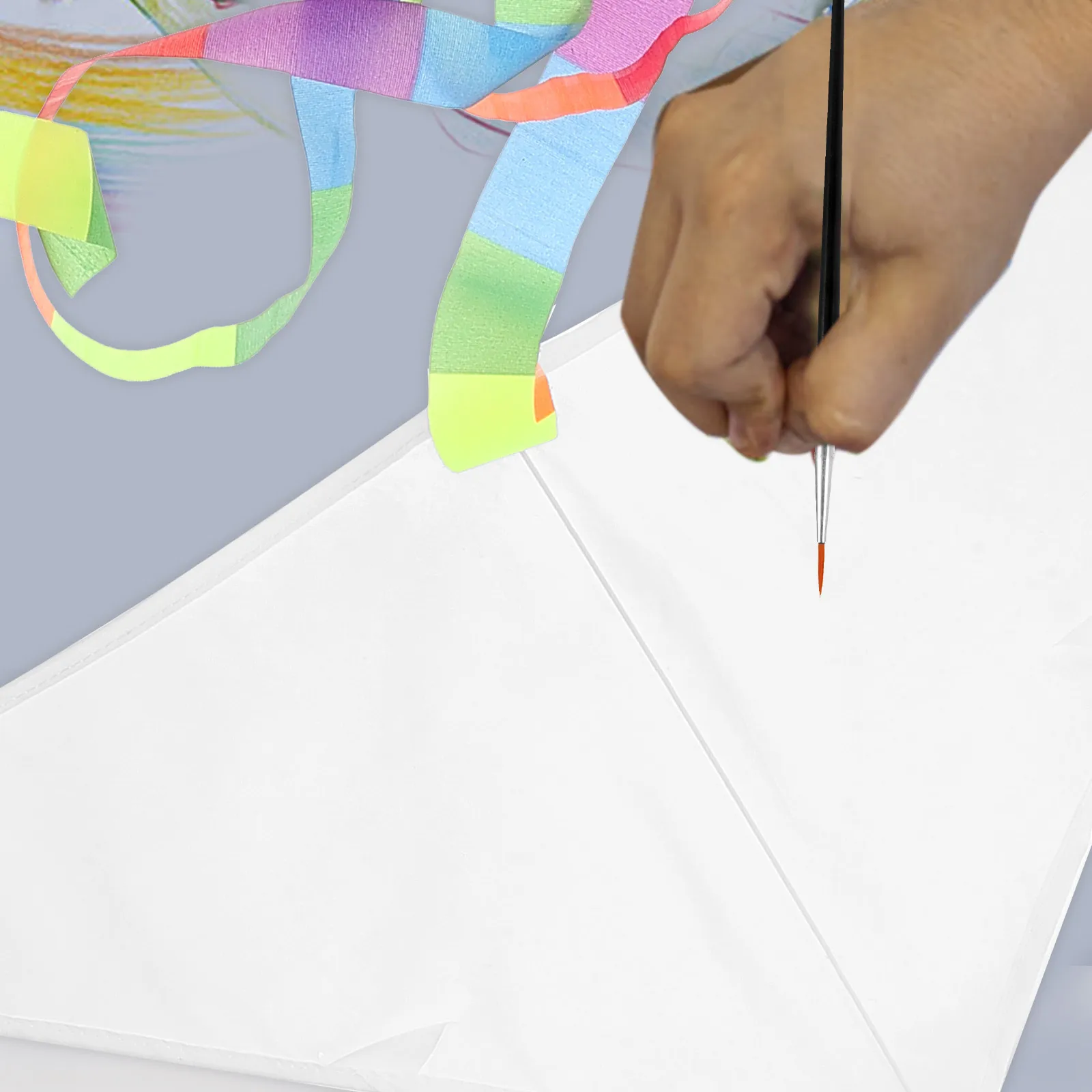 DIY Blank Kite Coloring Kites Funny Kids Interesting Portable Interactive Drawing for Children White
DIY Blank Kite Coloring Kites Funny Kids Interesting Portable Interactive Drawing for Children White