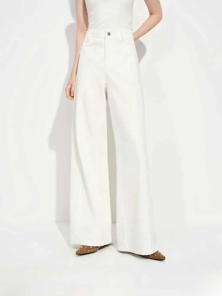 Versatile Casual Wide Leg Jeans Women's Loose Fit Spring Summer New Style Comfortable Cotton Jeans High Waist Slimming
Versatile Casual Wide Leg Jeans Women's Loose Fit Spring Summer New Style Comfortable Cotton Jeans High Waist Slimming