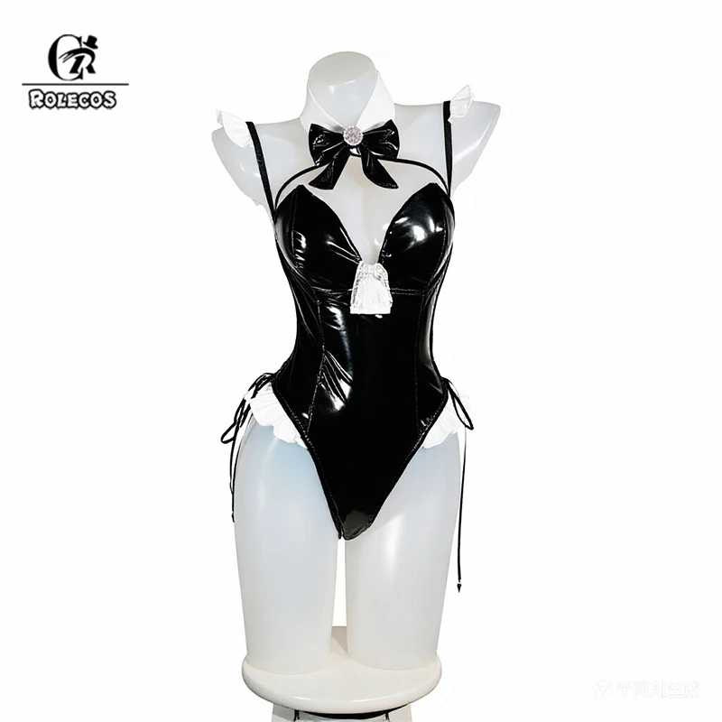 ROLECOS Game HMS Prinz Eugen Bunny Costume Black Leather Women Lolita Jumpsuit Halloween Activity Party Role Play Outfits
ROLECOS Game HMS Prinz Eugen Bunny Costume Black Leather Women Lolita Jumpsuit Halloween Activity Party Role Play Outfits