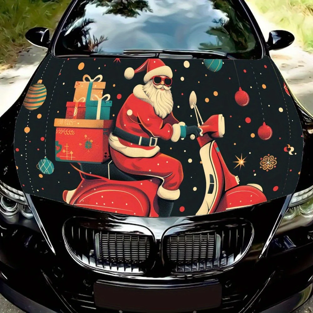Diligent Santa Car Hood Sticker PVC Self Waterproof Stick, Striking Auto Exterior Accessories Decor Protect Gift for Car Lover
Diligent Santa Car Hood Sticker PVC Self Waterproof Stick, Striking Auto Exterior Accessories Decor Protect Gift for Car Lover