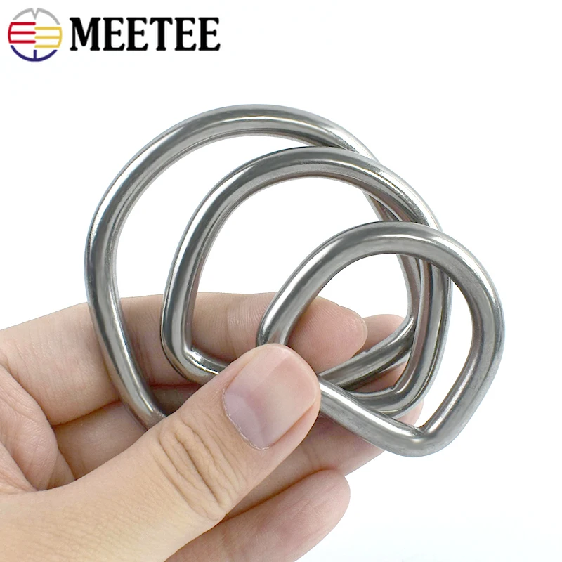 1-5Pcs 304# Stainless Steel D Ring Buckle Dog Collar Loop Clasp Bag Strap Connect Clip Hook Carabiner for Backpack Accessories
1-5Pcs 304# Stainless Steel D Ring Buckle Dog Collar Loop Clasp Bag Strap Connect Clip Hook Carabiner for Backpack Accessories