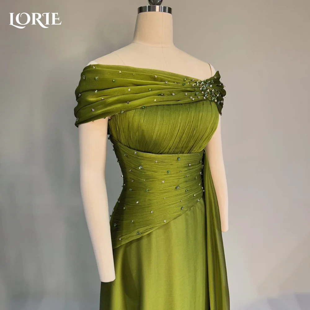 LORIE Modest Crepe Prom Dress Ruch Saudi Arabia Off Shoulder Floor Length Evening Dress Pleats Arabia Party Gown Customized
LORIE Modest Crepe Prom Dress Ruch Saudi Arabia Off Shoulder Floor Length Evening Dress Pleats Arabia Party Gown Customized