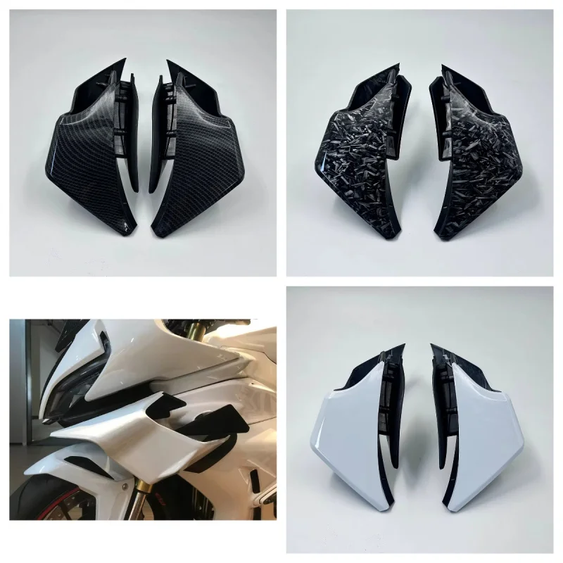 For CFMOTO 250SR 450SR 675SR 250 450 675 SR Motorcycle Accessories Aerodynamic Wing Kit Fixed Winglet Fairing
For CFMOTO 250SR 450SR 675SR 250 450 675 SR Motorcycle Accessories Aerodynamic Wing Kit Fixed Winglet Fairing