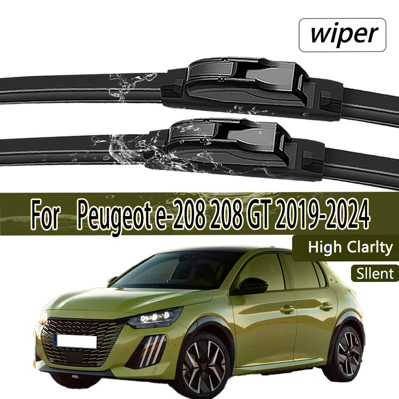 For Peugeot e-208 208 GT 2019 2020 2021 2022 2023 2024 Front Windshield Wiper Blades 2pcs Windscreen Window Accessories
For Peugeot e-208 208 GT 2019 2020 2021 2022 2023 2024 Front Windshield Wiper Blades 2pcs Windscreen Window Accessories