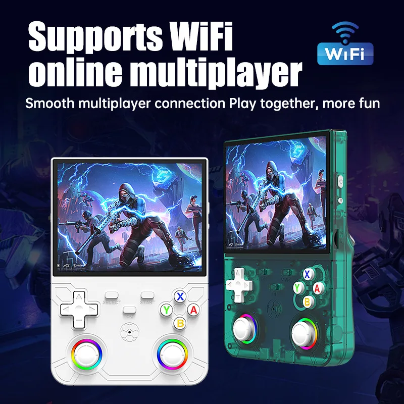 R36ultraX 4.5 inch Open-source Handheld Gaming Console Classic Arcade-style Support Link Controllers for Kids
R36ultraX 4.5 inch Open-source Handheld Gaming Console Classic Arcade-style Support Link Controllers for Kids
