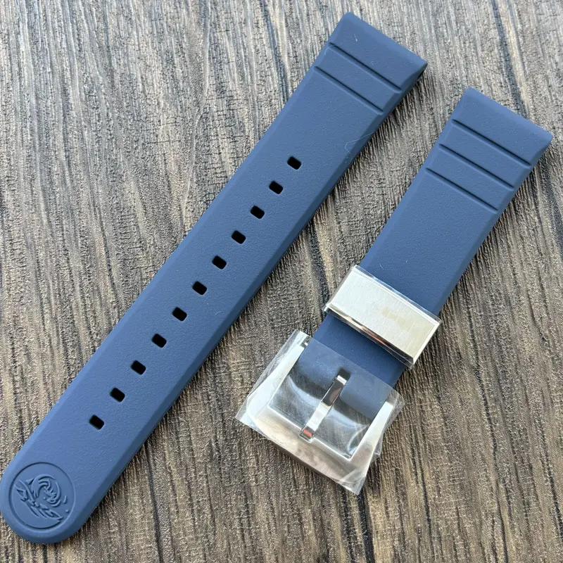 Watch Strap 22mm Width Black/Blue/Deep Blue/Green Rubber Watchband Pin Buckle Suitable For Dive Watches
Watch Strap 22mm Width Black/Blue/Deep Blue/Green Rubber Watchband Pin Buckle Suitable For Dive Watches
