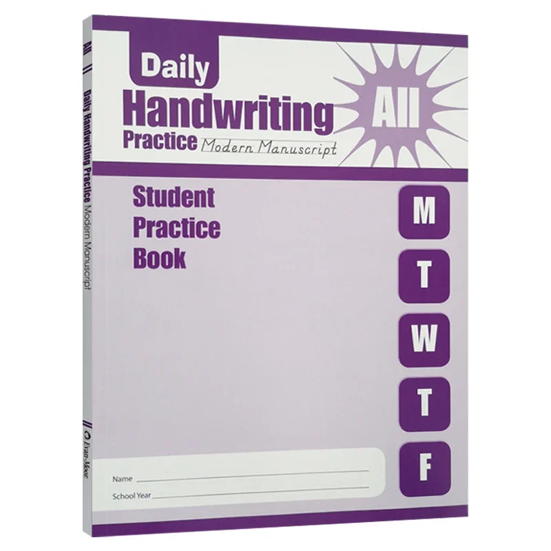 Evan-Moor Daily Handwriting Practice MM SE Workbook,aged 5 6 7 8 9 10 11, English book 9781596731233
Evan-Moor Daily Handwriting Practice MM SE Workbook,aged 5 6 7 8 9 10 11, English book 9781596731233