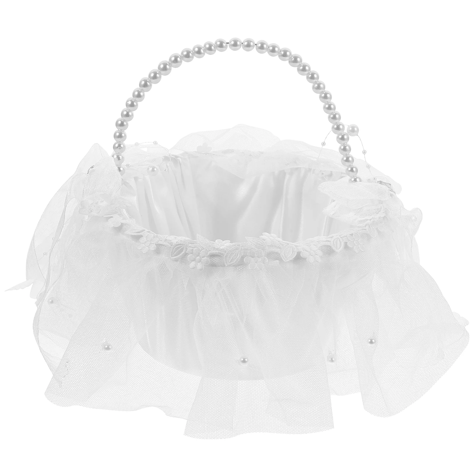 Accessories Flower Girl Basket Bridesmaid Wedding Rattan Fabric Bridal Baskets for Girls 
Accessories Flower Girl Basket Bridesmaid Wedding Rattan Fabric Bridal Baskets for Girls