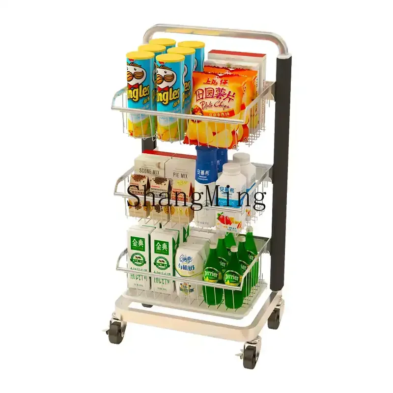 ZYY living room fruit snacks shelf trolley floor-to-ceiling multi-layer storage stainless steel shelf
ZYY living room fruit snacks shelf trolley floor-to-ceiling multi-layer storage stainless steel shelf