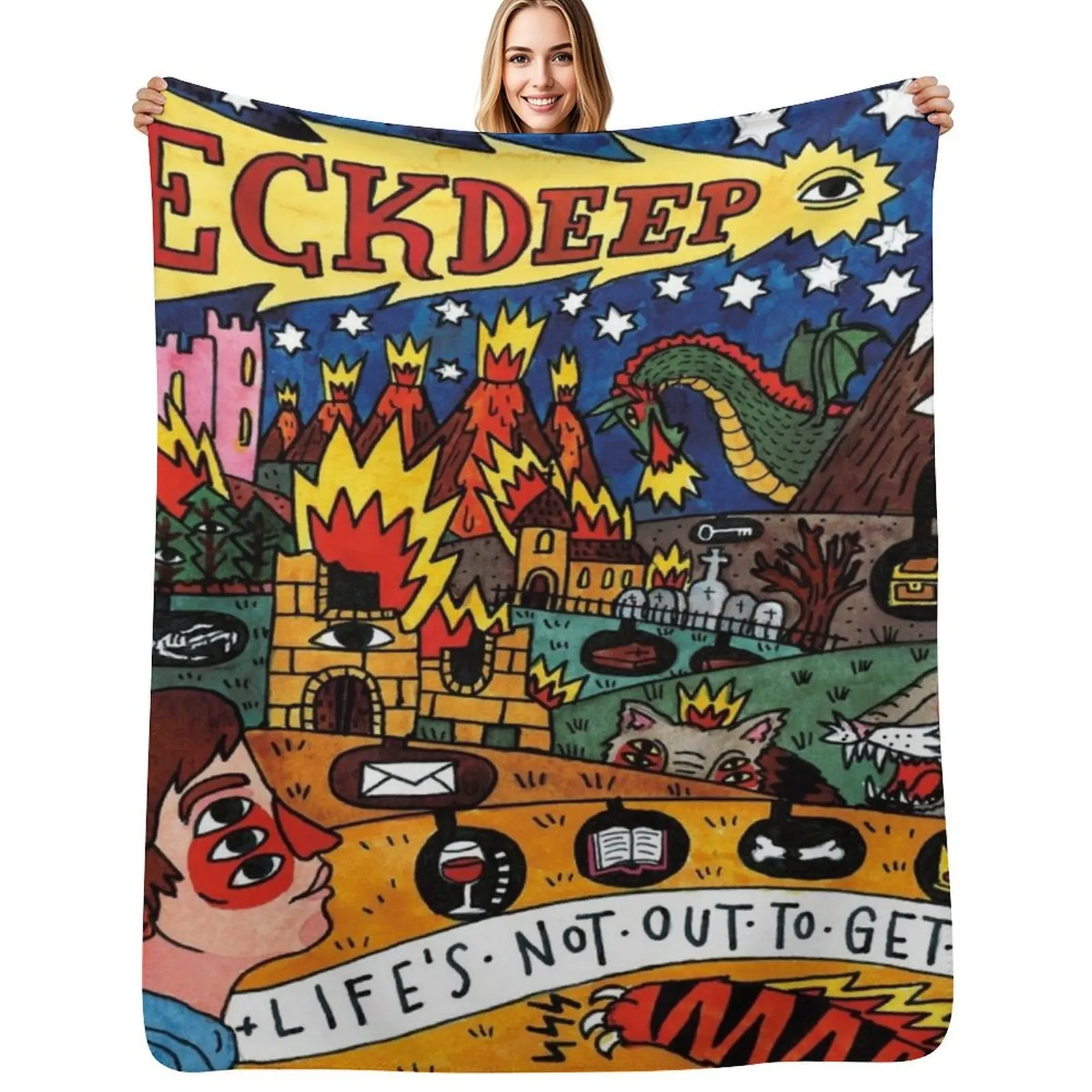 may intogito Throw Blanket Breathable Lightweight Blanket for Adults Kids
may intogito Throw Blanket Breathable Lightweight Blanket for Adults Kids