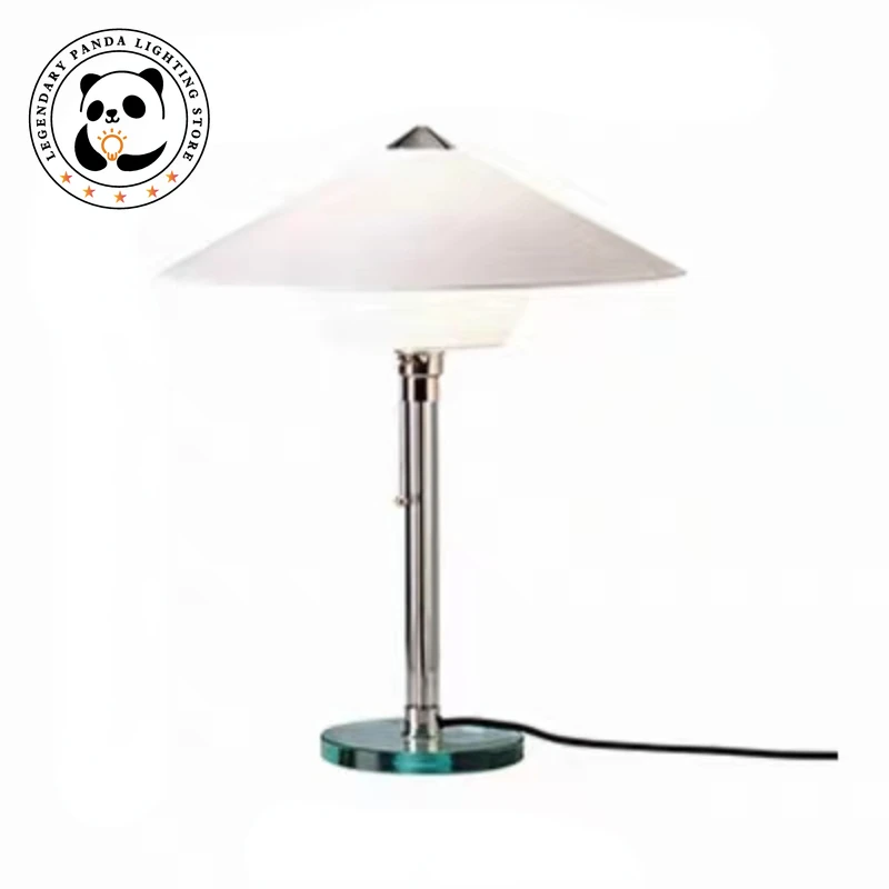 Designer Bauhaus Table Lamps Classical Personality Glass Lampshade Study Bedroom Bedside Woonkamer Art Decor Lighting Luminarias
Designer Bauhaus Table Lamps Classical Personality Glass Lampshade Study Bedroom Bedside Woonkamer Art Decor Lighting Luminarias