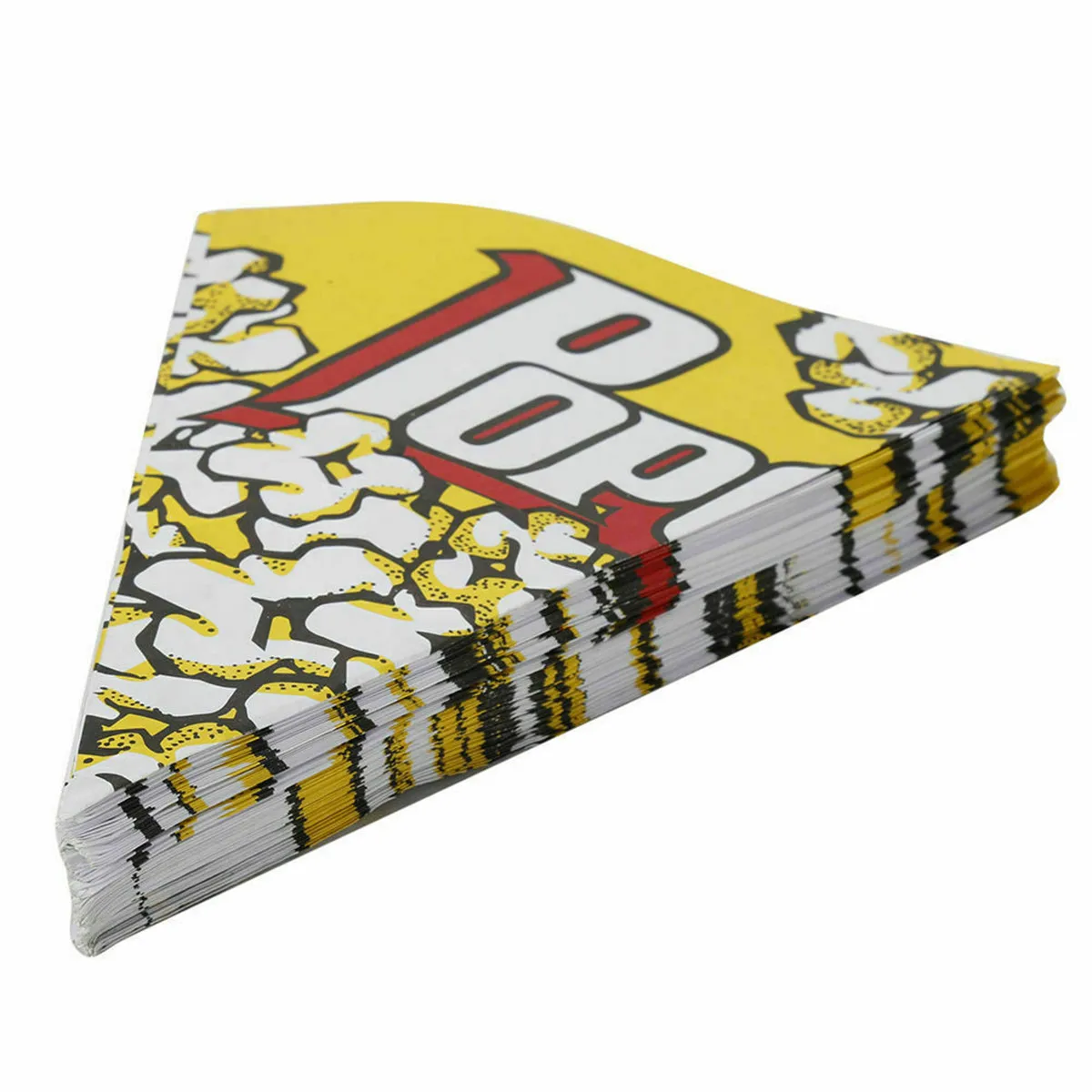 100pcs PopcornPaperBag Paper Food Bag SafeDurable Cone Popcorn Bag CandyCakeBread Sausage ConeShape
100pcs PopcornPaperBag Paper Food Bag SafeDurable Cone Popcorn Bag CandyCakeBread Sausage ConeShape