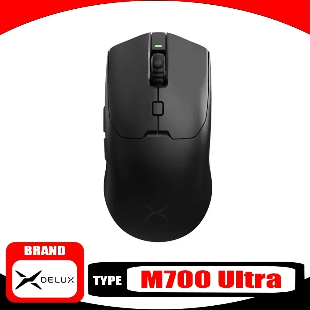 Delux M700ultra Mouse 8k Return Paw3950 Dual Mode Wired Wireless Gaming Mouse E-sports Lightweight Mice Laptop Pc Gamer Man Gift
Delux M700ultra Mouse 8k Return Paw3950 Dual Mode Wired Wireless Gaming Mouse E-sports Lightweight Mice Laptop Pc Gamer Man Gift