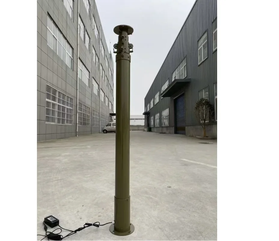 Pneumatic Aluminum Alloy Retractable Manual Electric Extension Mobile Telecommunication Tower and Telescopic Antenna
Pneumatic Aluminum Alloy Retractable Manual Electric Extension Mobile Telecommunication Tower and Telescopic Antenna