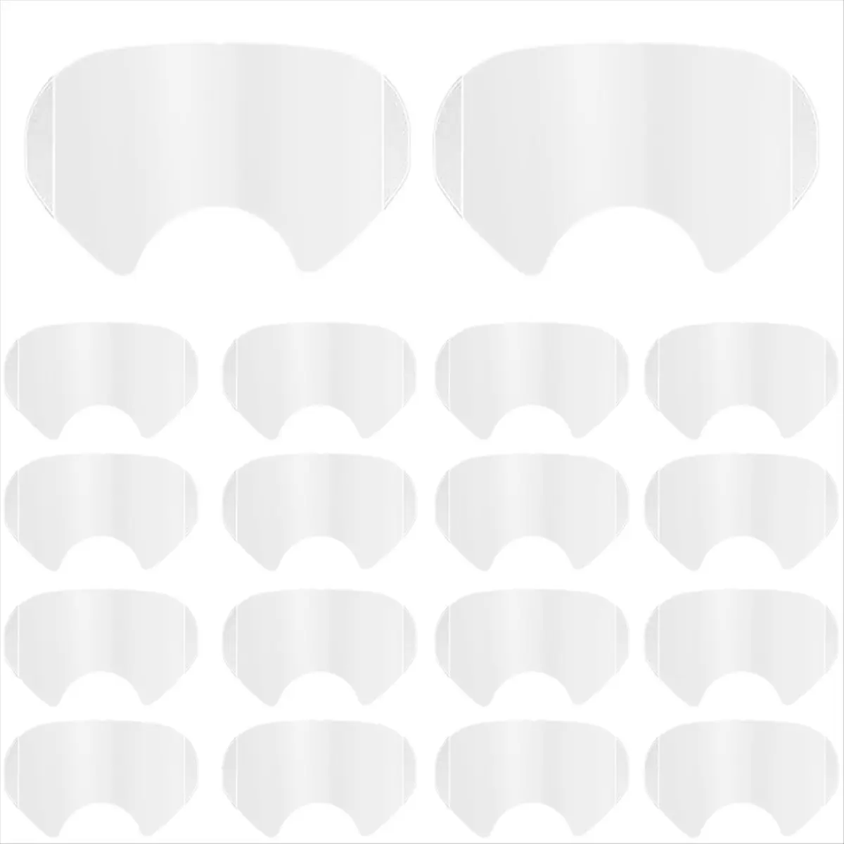 A13M 50 Pcs Peel Off Lens Cover Shield Cover Respirator Mask Protective Cover Compatible for 6885, 6000, 6700, 6800 Series
A13M 50 Pcs Peel Off Lens Cover Shield Cover Respirator Mask Protective Cover Compatible for 6885, 6000, 6700, 6800 Series
