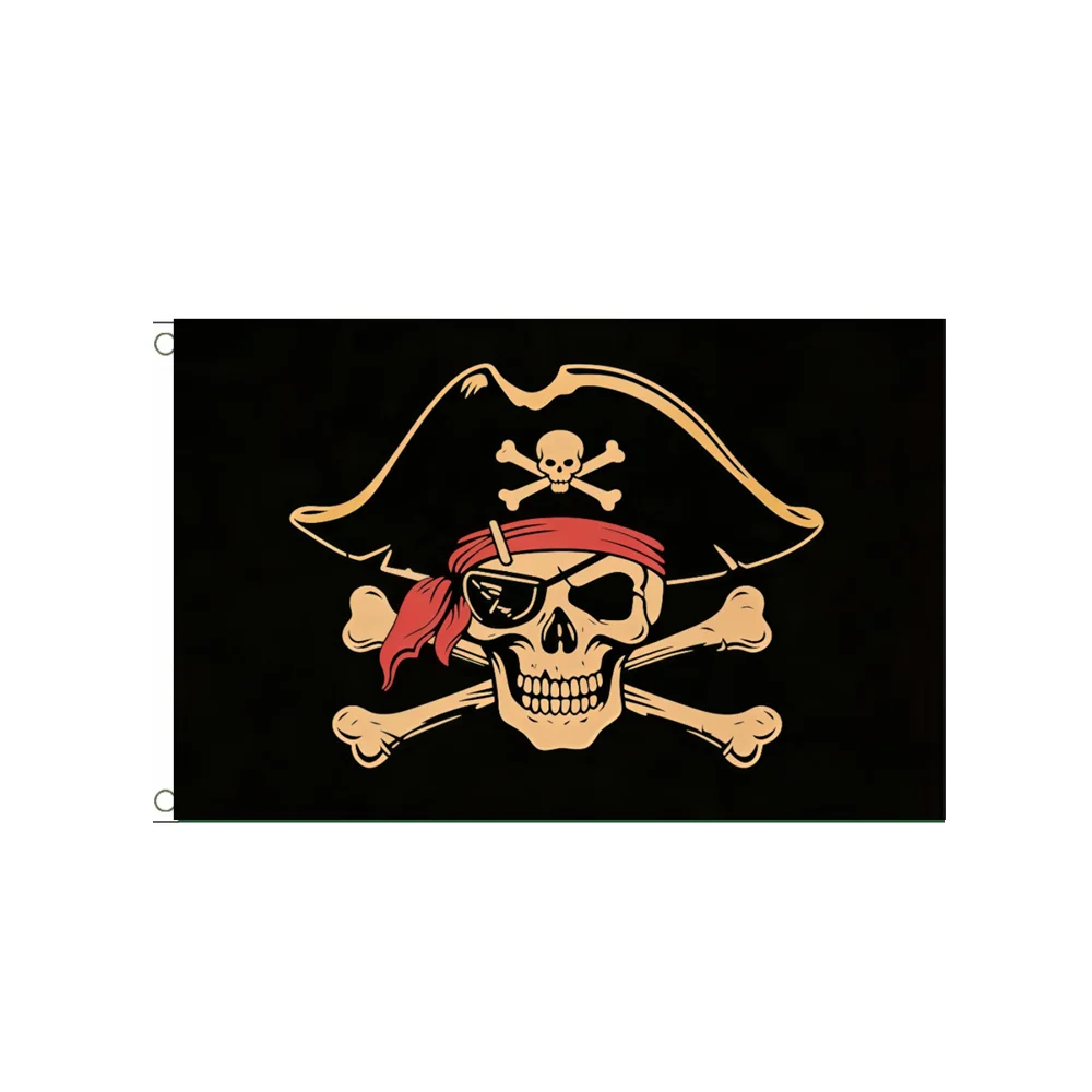Pirate Skull Crossbones Flag 2x3ft 3x5ft Jolly Roger Banner for Halloween Party Bar Home Yard Pirate Theme Wall Decor
Pirate Skull Crossbones Flag 2x3ft 3x5ft Jolly Roger Banner for Halloween Party Bar Home Yard Pirate Theme Wall Decor