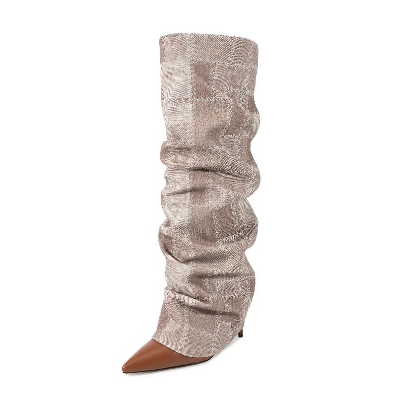 2025 Womens Trouser Boots Thin Heel Dress Shoes Spring Autumn Fashion Boots Sip On Internet Celebrity Belt Shoes Pointed Toe
2025 Womens Trouser Boots Thin Heel Dress Shoes Spring Autumn Fashion Boots Sip On Internet Celebrity Belt Shoes Pointed Toe