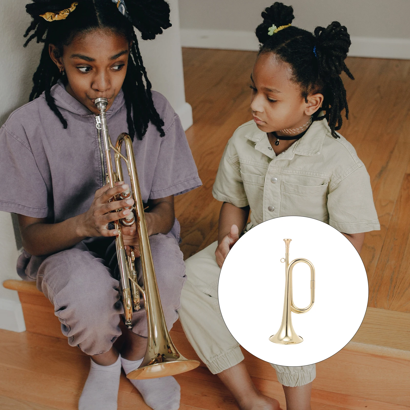 1pc Trumpet Trumpets FH70 Brass Instrument for Kids Learning Interesting Trumpet Stage Students Toy
1pc Trumpet Trumpets FH70 Brass Instrument for Kids Learning Interesting Trumpet Stage Students Toy