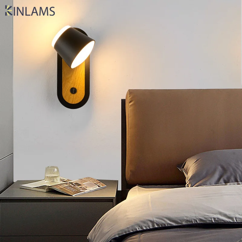 Modern Simple Living Room Study Switch Type Reading Wall light Creative Imitation Wood Grain Can Rotate Bedroom Bed Wall Light
Modern Simple Living Room Study Switch Type Reading Wall light Creative Imitation Wood Grain Can Rotate Bedroom Bed Wall Light