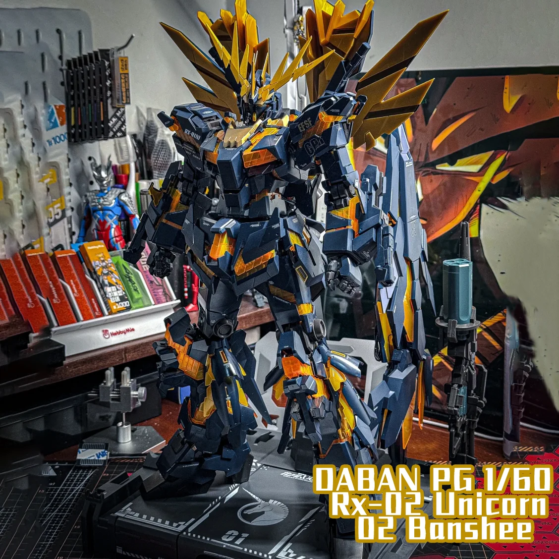 【IN STOCK】DABAN PG 1/60 Reprint Rx-02 Unicorn 02 Banshee Assembly Model Plastic Skeleton Anime Action Figure Plastic Model Toys
【IN STOCK】DABAN PG 1/60 Reprint Rx-02 Unicorn 02 Banshee Assembly Model Plastic Skeleton Anime Action Figure Plastic Model Toys