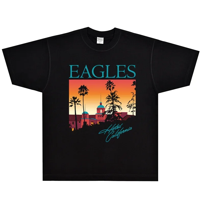 2025 Rock America Retro SummerT-shirt Street shoulder-heavy fashion trend Loose casual 100% cotton crewneck short-sleevedT-shirt
2025 Rock America Retro SummerT-shirt Street shoulder-heavy fashion trend Loose casual 100% cotton crewneck short-sleevedT-shirt
