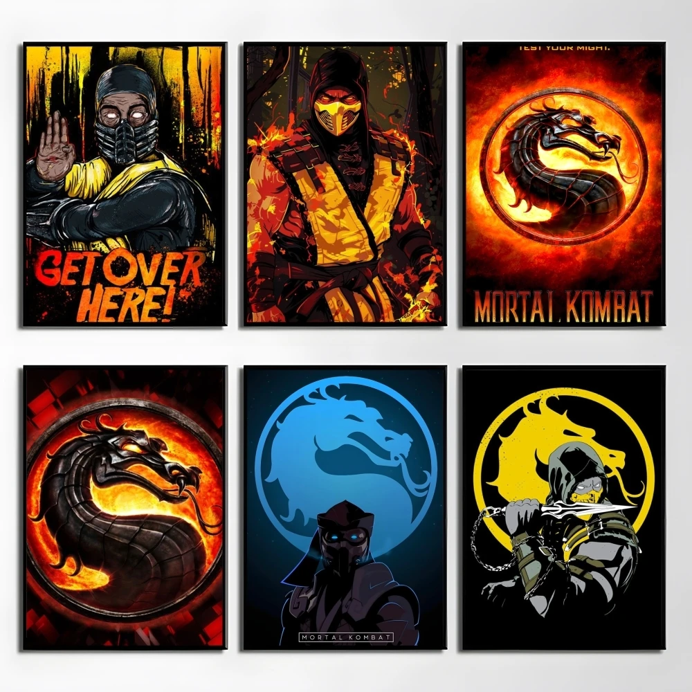 1PC Game M-Mortal Kombat Poster Perfect Sticker Self Adhesive Wall Art Designed for Home Office Dining Spaces
1PC Game M-Mortal Kombat Poster Perfect Sticker Self Adhesive Wall Art Designed for Home Office Dining Spaces