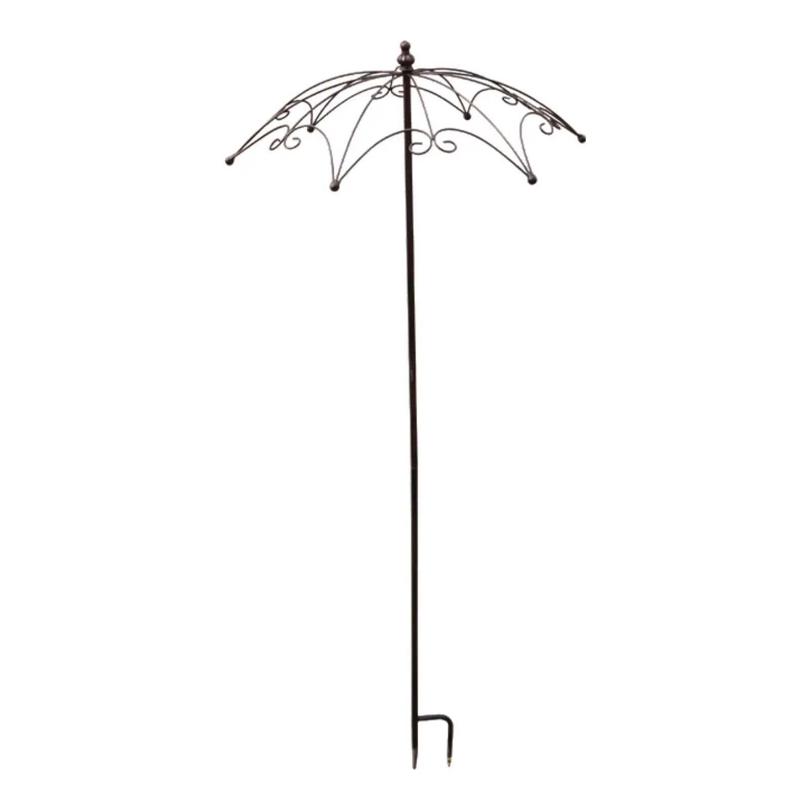 Umbrella Garden Stake, Garden Trellis, Decorative Vintage Style Sturdy Iron Plant Support, Flower Stand for Outdoor
Umbrella Garden Stake, Garden Trellis, Decorative Vintage Style Sturdy Iron Plant Support, Flower Stand for Outdoor