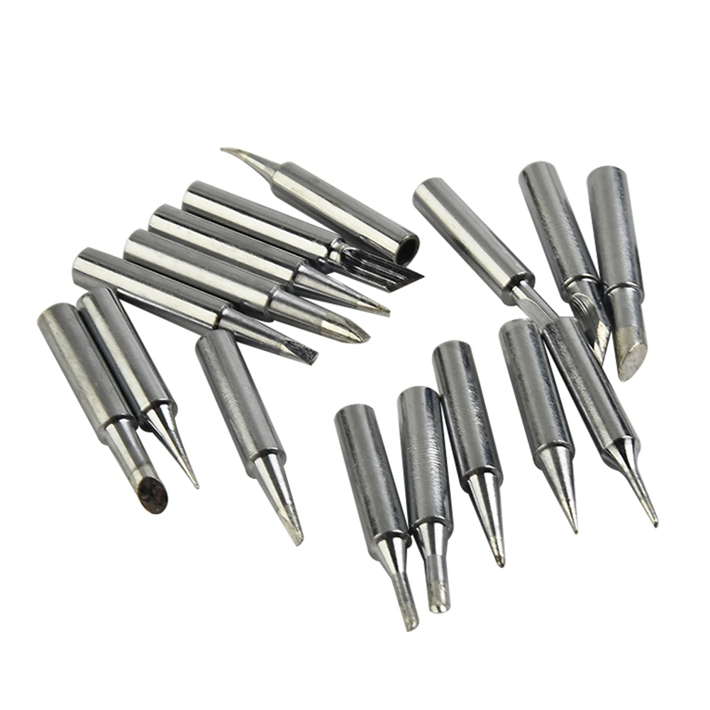 17PCS Soldering Iron Tips Set for 900M-T Soldering Stations Compatible with 936 937 938 969 8586 852D Soldering Irons
17PCS Soldering Iron Tips Set for 900M-T Soldering Stations Compatible with 936 937 938 969 8586 852D Soldering Irons