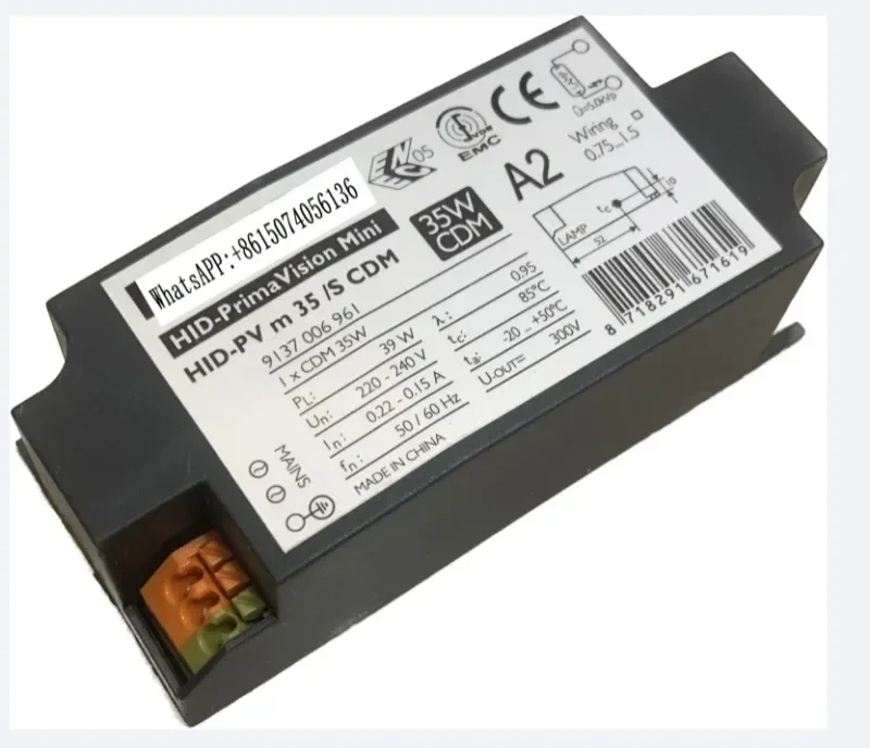 Совершенно новый мини-электронный балласт HID-PVmPGJ520/SCDM35W20W General GE для металлогалогенных ламп
Совершенно новый мини-электронный балласт HID-PVmPGJ520/SCDM35W20W General GE для металлогалогенных ламп