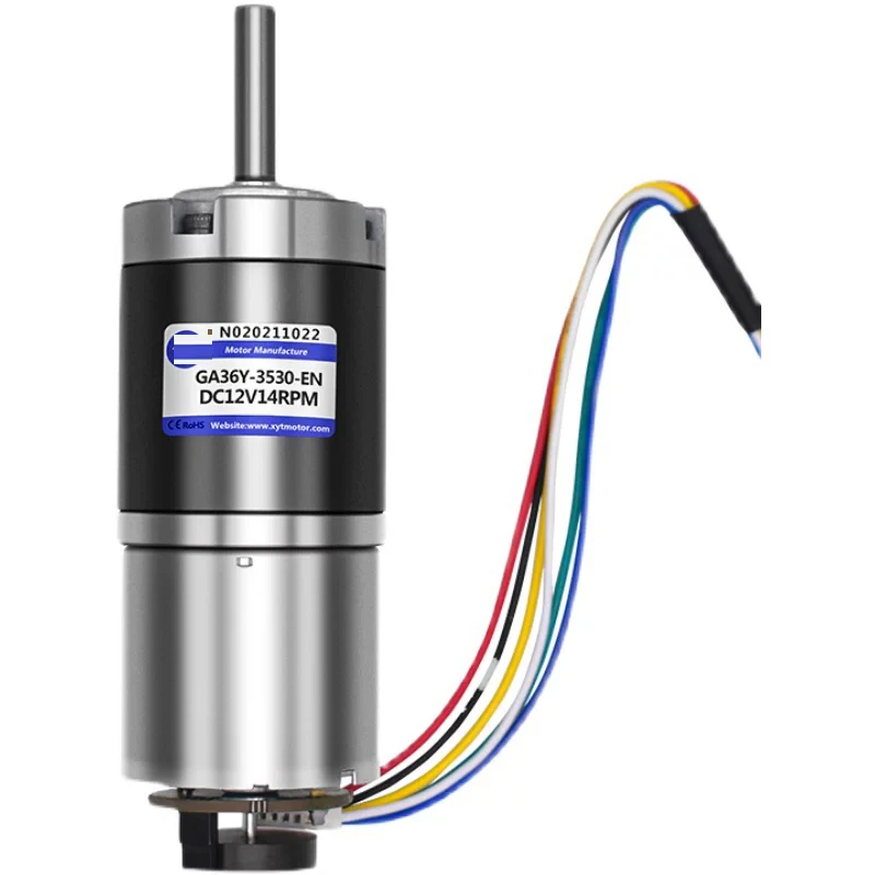 Micro DC high torque GA36Y-3530 planetary gearbox motor with high power speed regulation and encoder motor 12V 24V
Micro DC high torque GA36Y-3530 planetary gearbox motor with high power speed regulation and encoder motor 12V 24V
