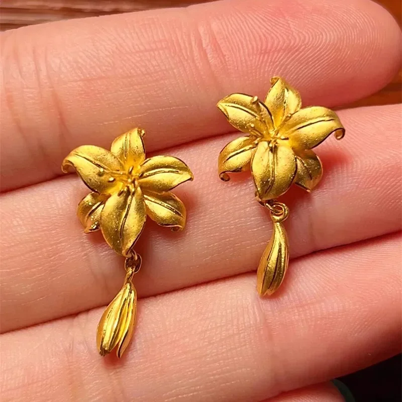 Real 925 Sterling Silver 18K Gold Mini Flowers Leaf Stud Earrings for Women Minimalist Cute Fine Jewelry Plant Accessories
Real 925 Sterling Silver 18K Gold Mini Flowers Leaf Stud Earrings for Women Minimalist Cute Fine Jewelry Plant Accessories