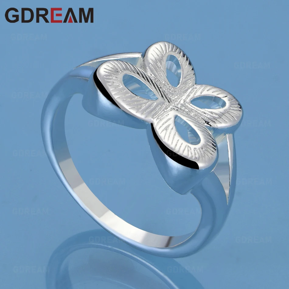 GDREAM 925 Sterling Silver Butterfly Openwork Ring - Exquisite And Cute Wedding Party Jewelry For Women
GDREAM 925 Sterling Silver Butterfly Openwork Ring - Exquisite And Cute Wedding Party Jewelry For Women